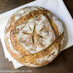 Rustic Rye Pain au Levain