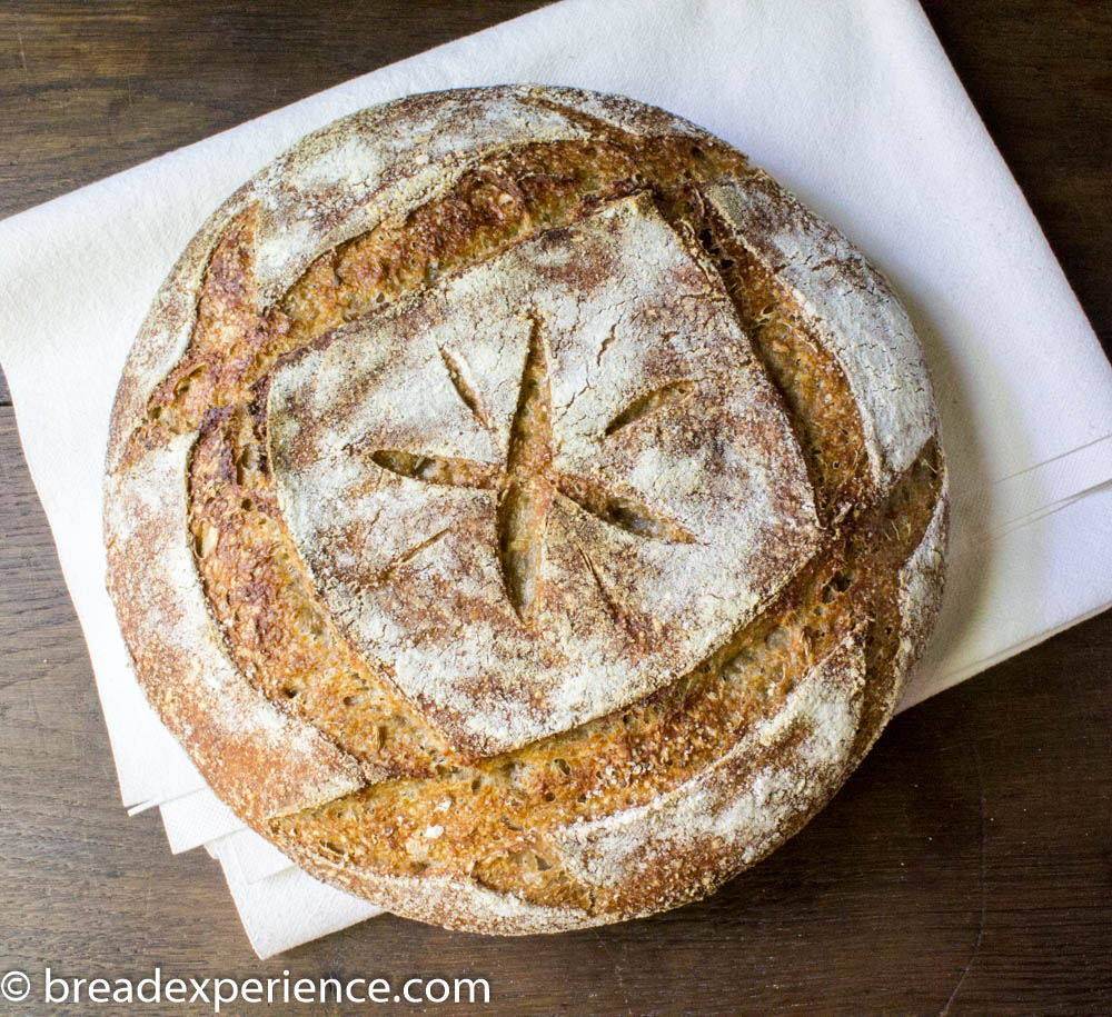 Rustic Rye Pain au Levain