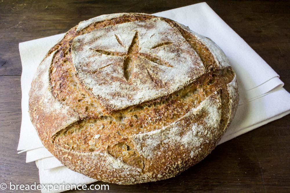 Rustic Pain au Levain with Fennel Seeds