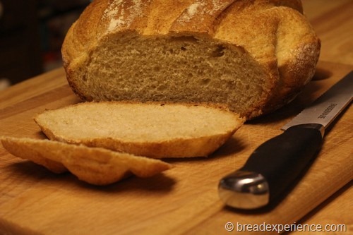 Crumb shot of Shepherds Bread