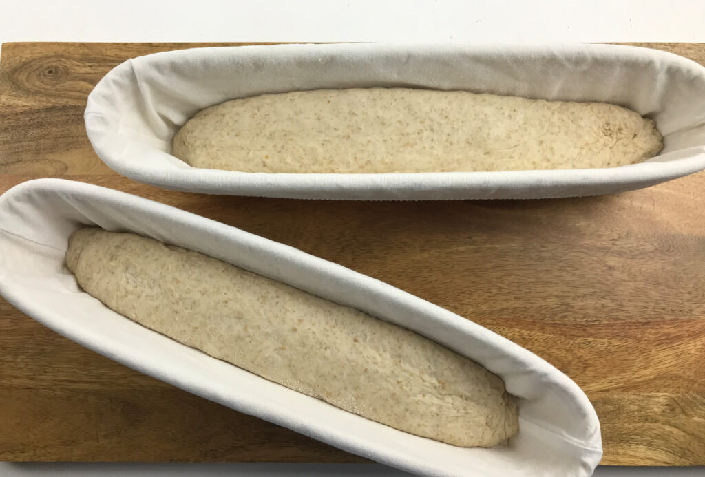 Rustic Baguette-Style Sourdough Milk Bread