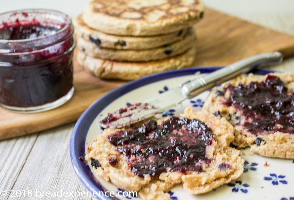 Singing Hinnies with dried blueberries for National Blueberry Month