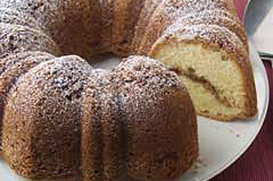 moist sour cream coffee cake