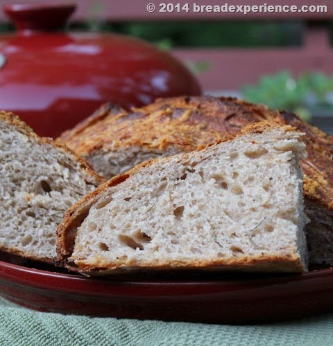 Sourdough Asiago Rosemary Spelt Loaf