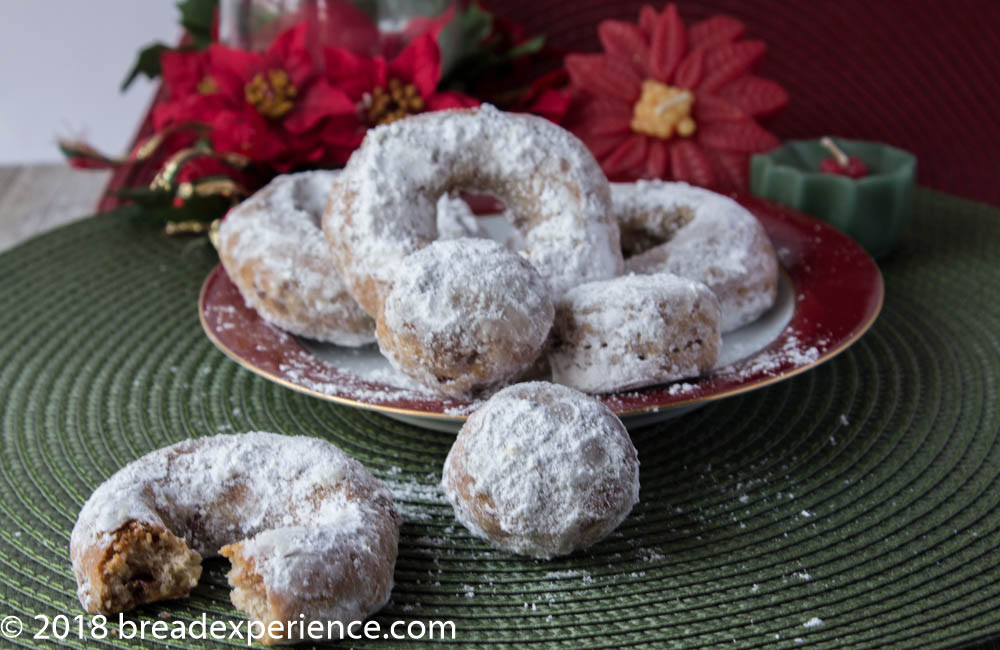 Sourdough Baked Cranberry Orange Donuts