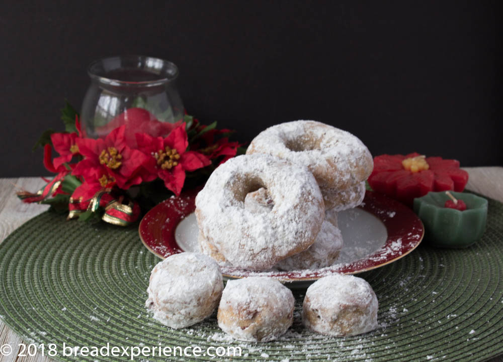 Sourdough Baked Cranberry Orange Donuts