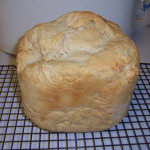 Sourdough Bread Machine Bread from Grape Starter