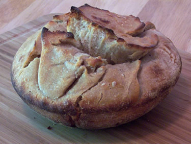 Sourdough Bread in Pot