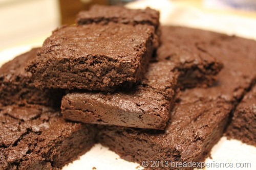 Sourdough brownies