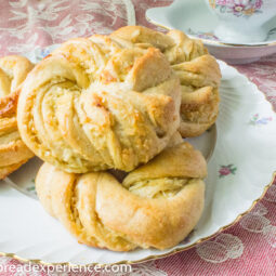 Sourdough Coconut Buns on Plated