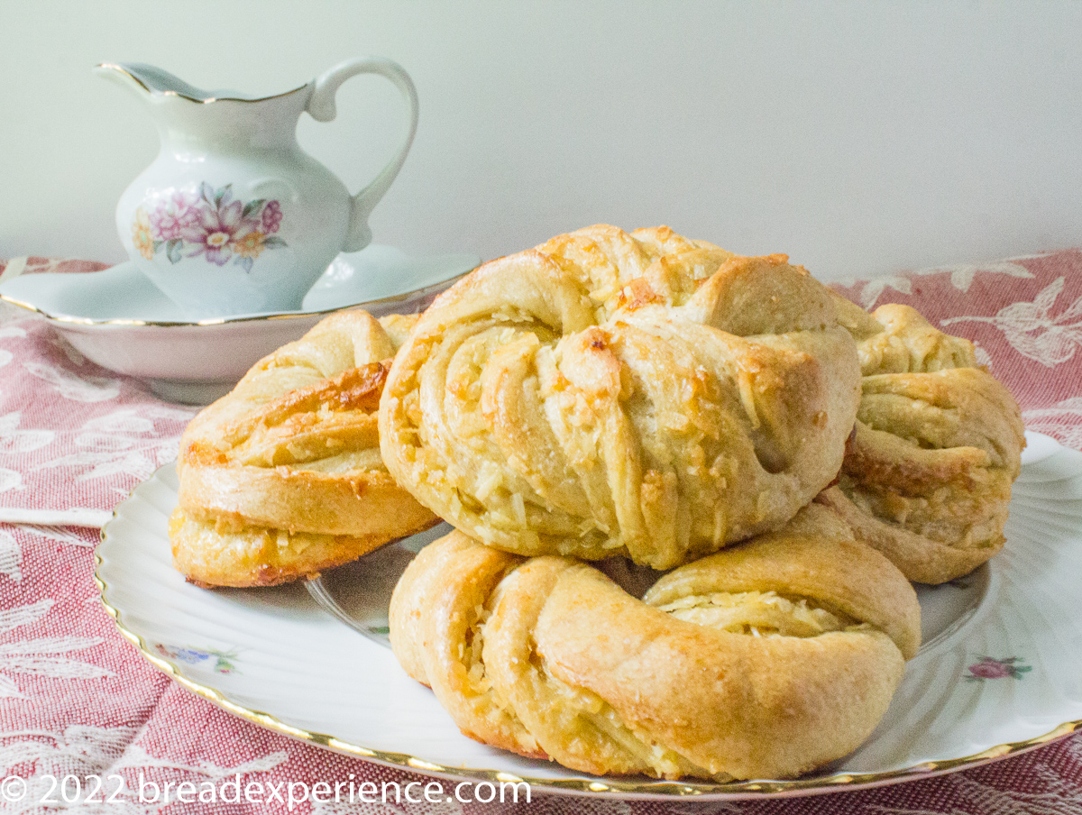 Inside Out Sourdough Coconut Buns