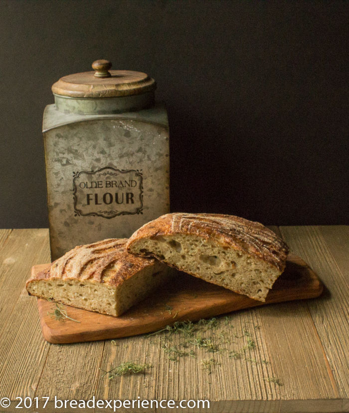 Sourdough Cottage Cheese, Dill, and Onion Spelt Bread #ArtisanBreadBakers #BOM