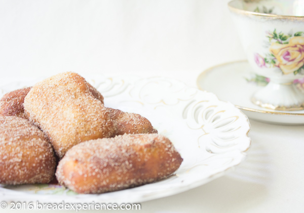 Sourdough Einkorn Beignets with Tea