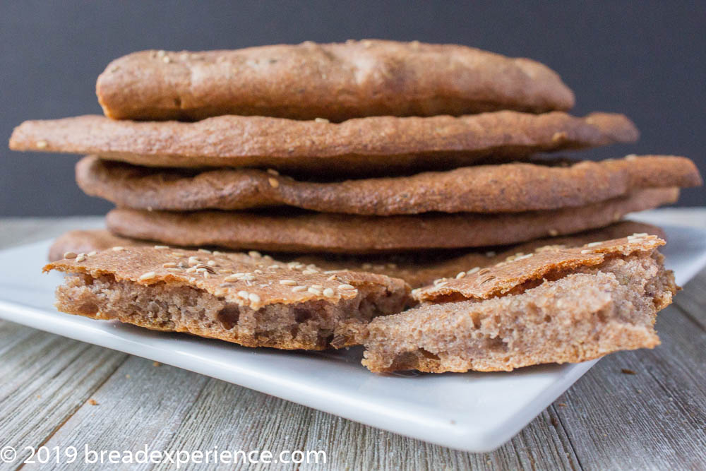 Sourdough Einkorn Moroccan Ksra