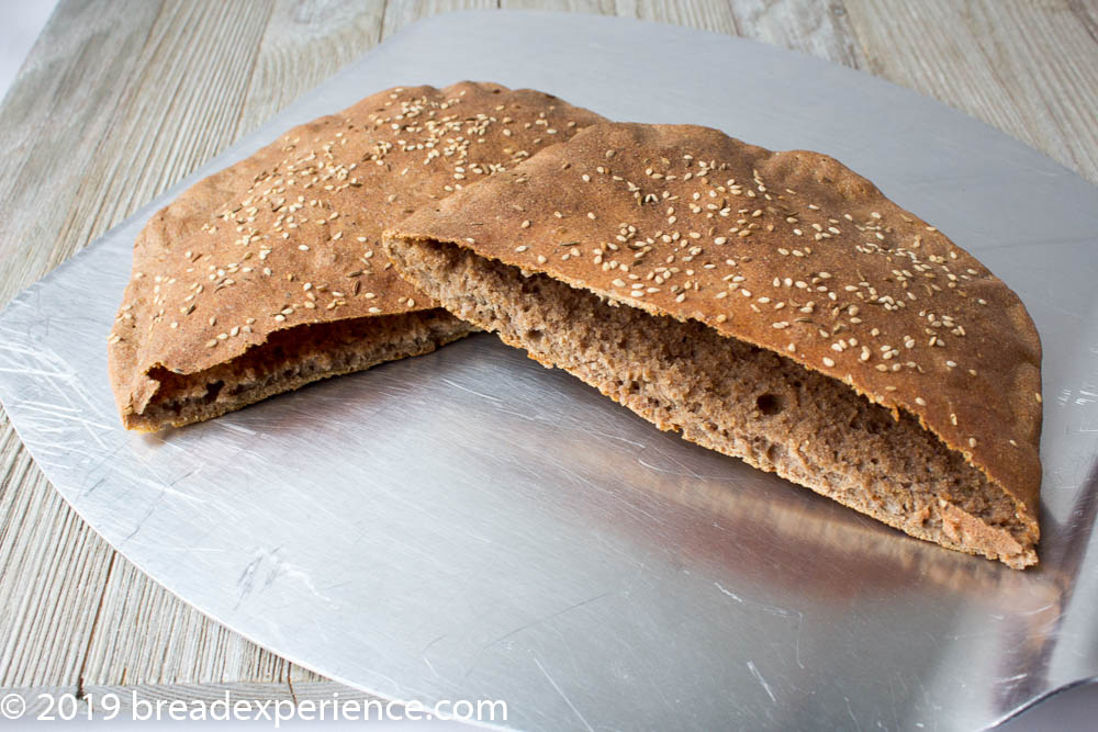 Sourdough Ksra [Moroccan Anise, Einkorn and Barley Flatbread] # ...