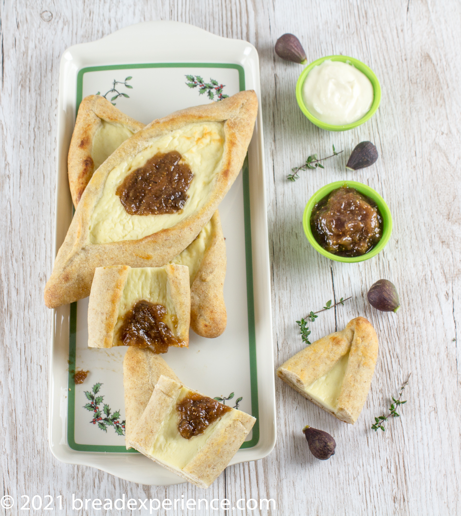 Sourdough Spelt Ekmak with Fig Jam