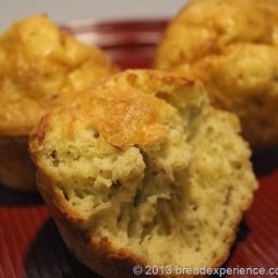 Cheesy Sourdough Spelt Popovers