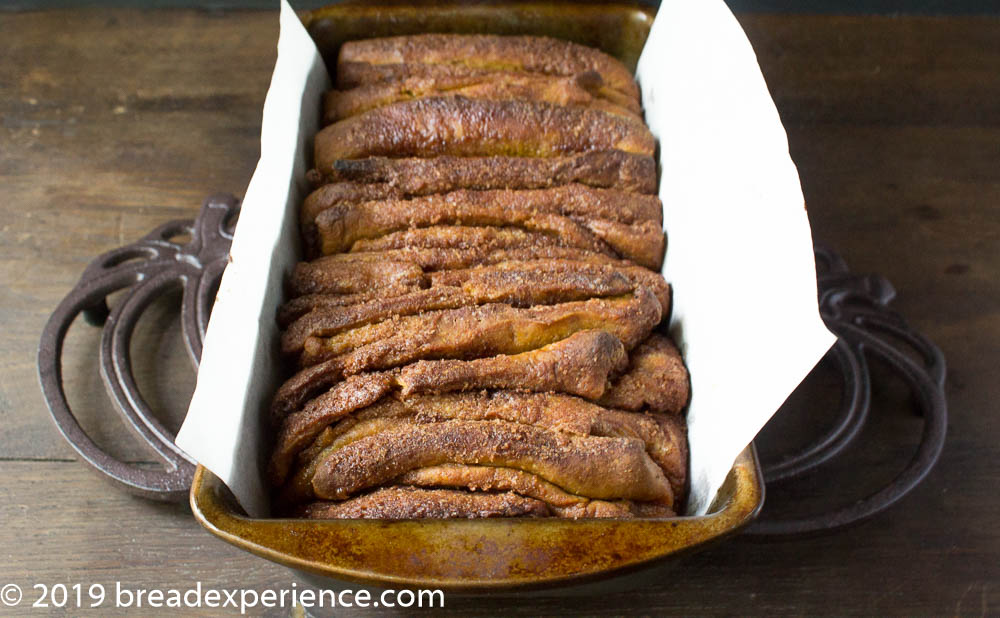 Sourdough Pumpkin Spice Pull Apart Bread