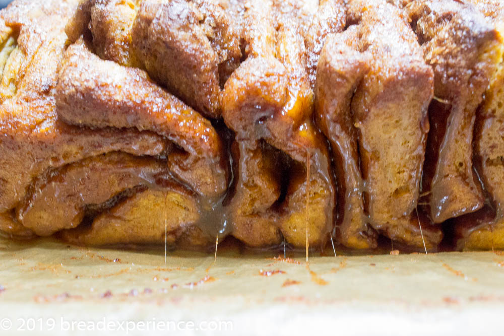 Gooey and Delicious Pumpkin Pull Apart Loaf