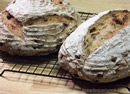 Sourdough Rye with Raisins and Walnuts