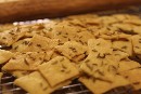 Sourdough Semolina & Fennel Seed Crackers