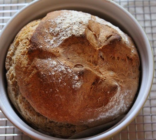 Sourdough Soda Bread with Spelt