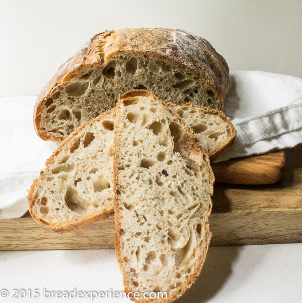 Sourdough Spelt and Rosemary Loaf