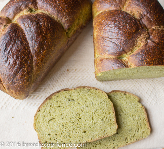 Sourdough Spinach Sandwich Bread