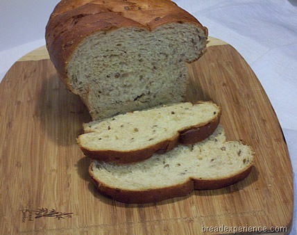 Sprouted Einkorn Bread Crumb Shot