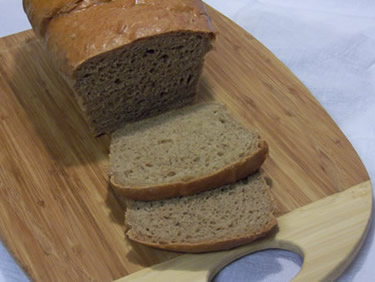 Sprouted Wheat Bread with no fat