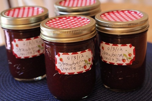 Strawberry Vanilla Jam