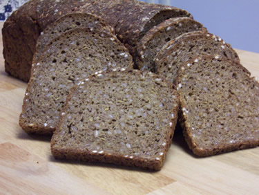 Volkornbrot with Flaxseeds