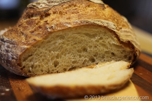 Crusty Bread made with Overnight Poolish