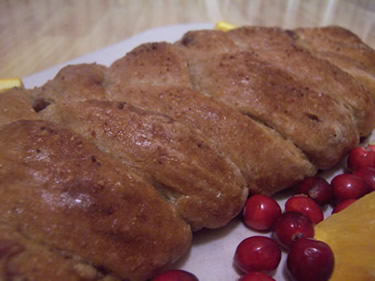 Whole Wheat Cranberry Challah