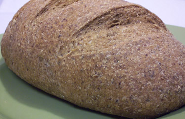 Whole Wheat Flaxseed Bread