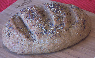 Whole Wheat Olive Oil Bread