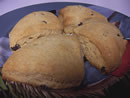 Whole Wheat Pilgrim Scones