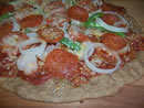 Whole Wheat Pizza