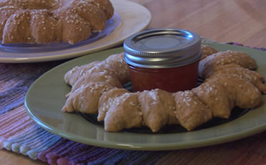 Whole Wheat Wreath Bread