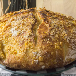 Yeasted Corn Flour Bread